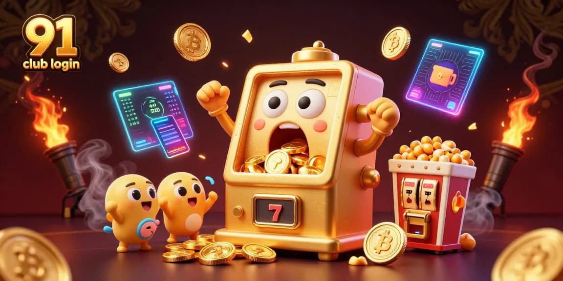 Spin to win with 91 club login and experience casino thrills in a vibrant scene of excitement.