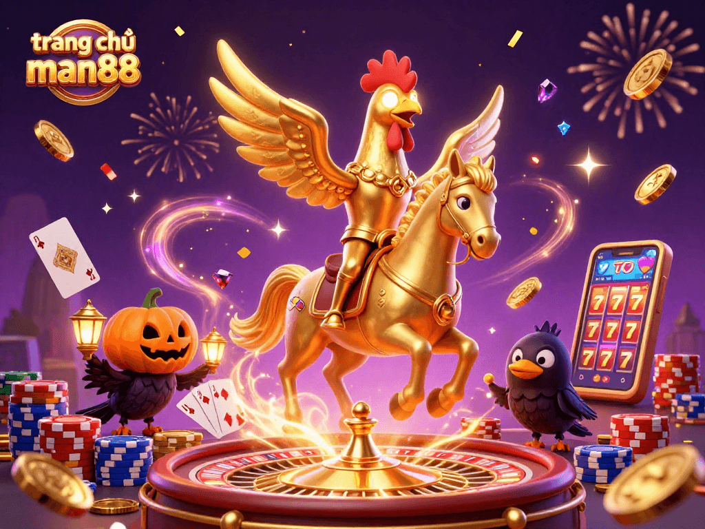 Experience the thrill of winning at “trang chủ man88” with golden elements and dynamic casino games.