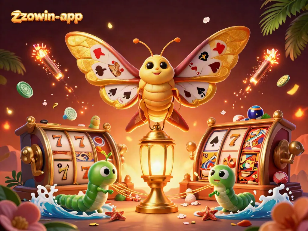Experience thrilling gameplay and winning opportunities at zowin-app with captivating casino imagery.