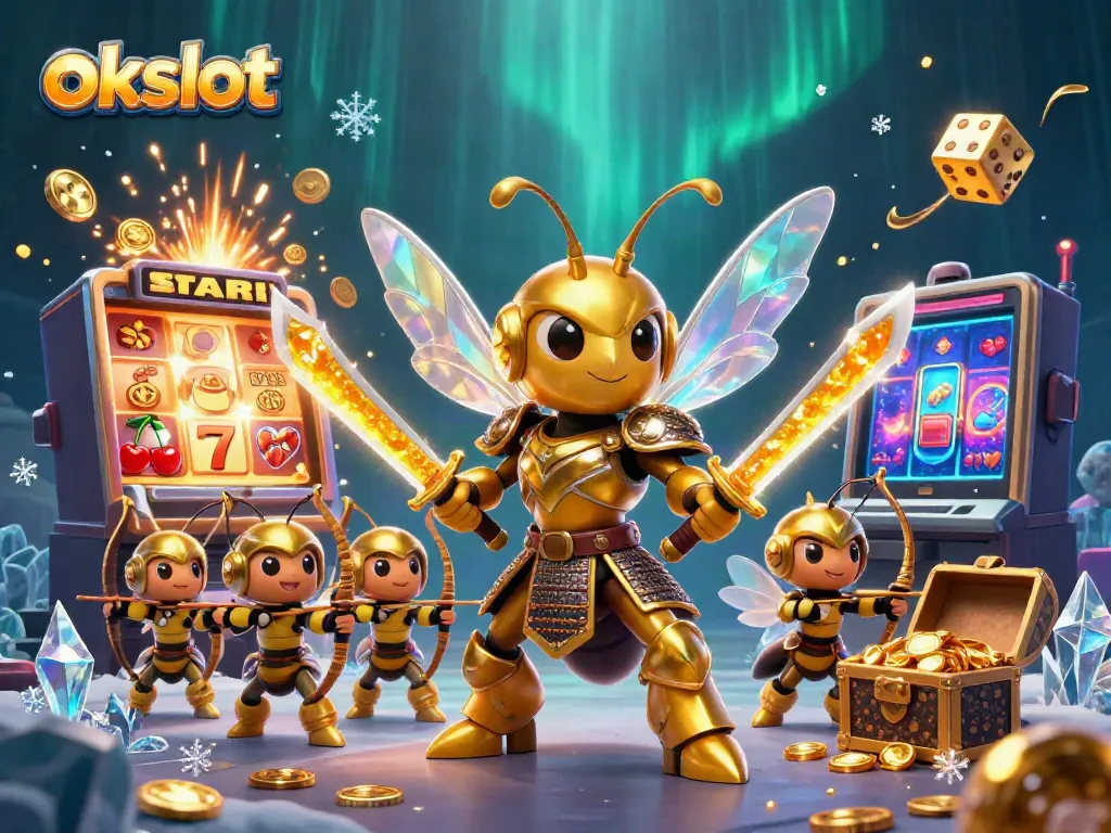 okslot สนุกสนานกับเกมสล็อตออนไลน์ท่ามกลางบรรยากาศคาสิโนที่สีสันสดใสและน่าตื่นเต้น