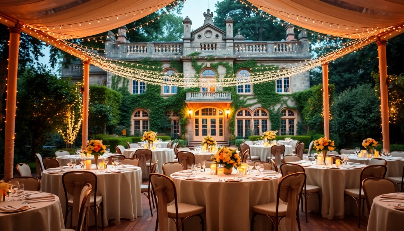 Experience the charm of the Best Wedding Venue Jacksonville with stunning outdoor settings and elegant decor elements.