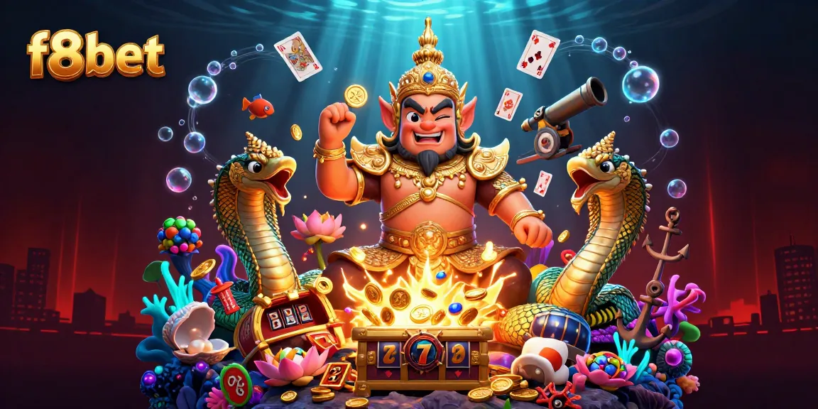 Join the thrilling f8bet casino experience with vibrant characters and dynamic game elements