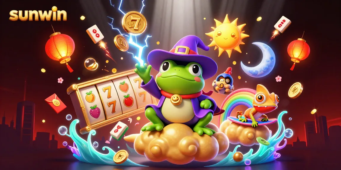 Join sunwin for a thrilling casino adventure, experiencing golden coin storms and vibrant gameplay elements.