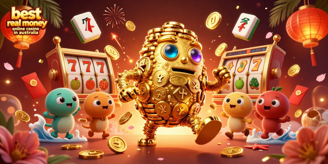 Win big at the best real money online casino in Australia with exciting slot action and colorful characters.